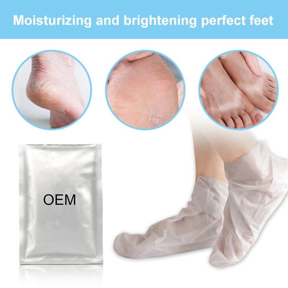 Milky skin care moisturizing foot mask - Picture 14 of 16